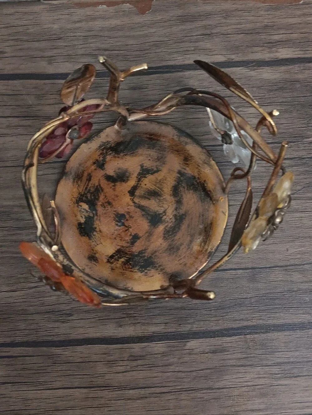 Pier 1 Floral Candle Holder